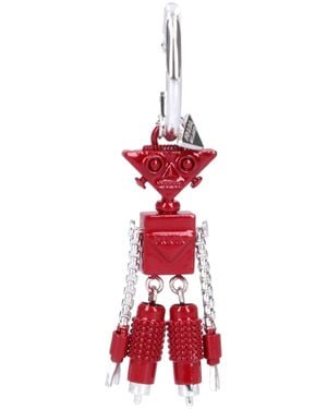 Prada Orecchino Robot - Rosso