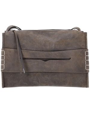 JW Anderson Large Shoulder Bag "Loafer" - Gray