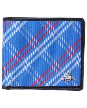 Vivienne Westwood Bi-Fold Wallet - Blue