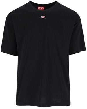 DIESEL 'T-Diegor-D' T-Shirt - Black