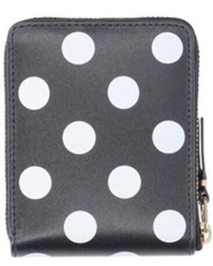 Comme des Garçons Zip Wallet - White