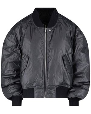 Rick Owens 'Runway Cal' Bomber Jacket - Gray