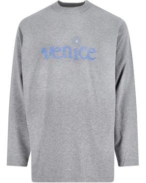 ERL T-Shirts And Polos Cotton - Gray