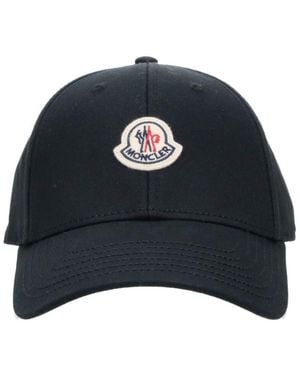 Moncler Cappello Baseball Logo - Blu