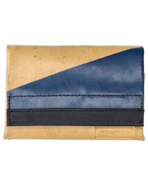 Freitag Portafoglio Medio "F51 Dallas" - Blu