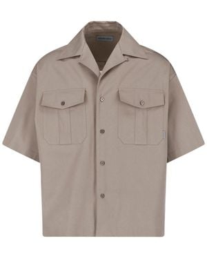 Balenciaga 100% Cotton Shirt - Grey