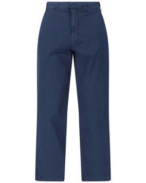 RANRA Cotton Trousers - Blue