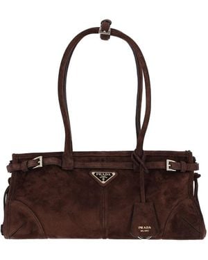 Prada Medium Handbag “Bonnie” - Brown