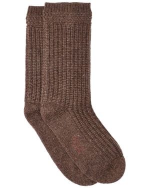 Loro Piana Cashmere Socks - Brown