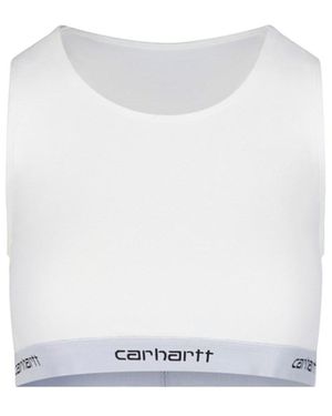 Carhartt 'Script Racer' Sports Top - White