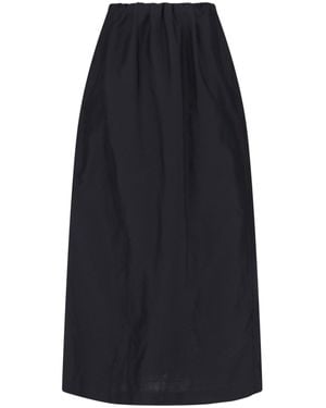 The Row Gonna Maxi In Cotone E Seta "Saul" - Blu