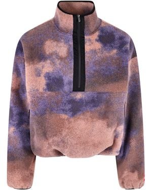 The North Face Fleece Sweatshirt - Purple