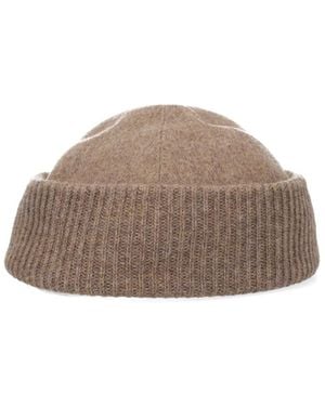 Loro Piana Cashmere Beanie - Brown