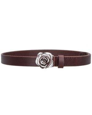 Our Legacy Rose Buckle Leather Belt - Brown