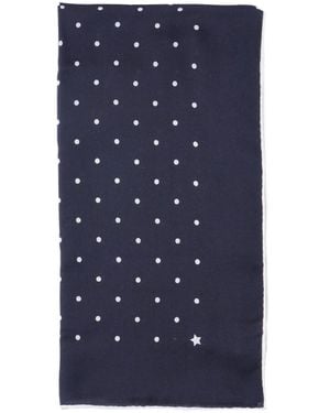 Destin Foulard A Pois - Blu