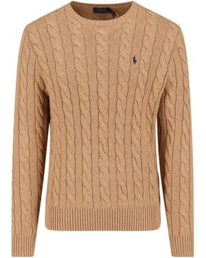 Polo Ralph Lauren 100% Cotton Jumper - Natural