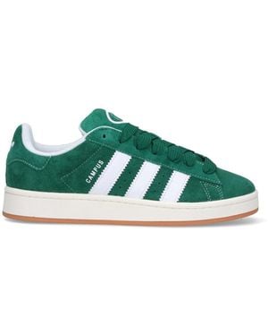 adidas Trainers Pelle Scamosciata - Green