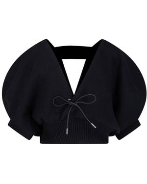 Sacai Sweaters Cotton - Blue