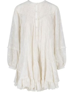 Isabel Marant Clean Silhouette Dress - White