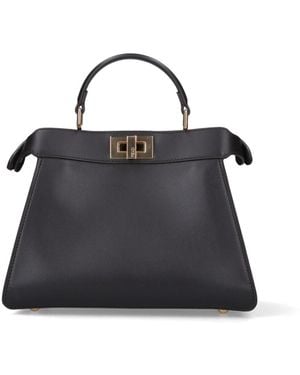 Fendi "Peekaboo Iseeu" Bag - Black