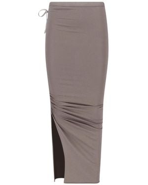 Rick Owens 'Edfu' Midi Skirt - Grey