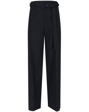 Eudon Choi Virgin Wool Trousers - Blue