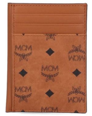 MCM Wallets Polyurethane - White