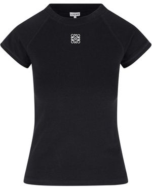 Loewe 'Anagram' T-Shirt - Black