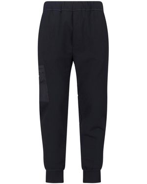 Prada Logo Sports Trousers - Blue