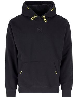 Fendi Hoodie "Ff" - Blue