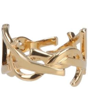 Saint Laurent Anello "Cassandre" - Bianco