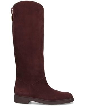 Loro Piana 'Kilda' Boots - Red