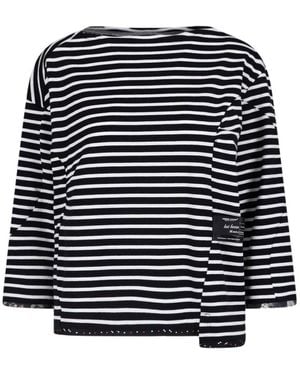 Undercover Striped T-Shirt - Black