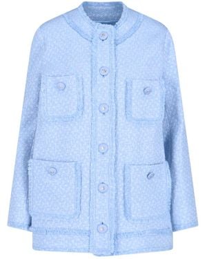 Dolce & Gabbana Rachel Multipocket Jacket - Blue