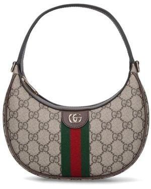 Gucci Mini 'Ophidia' Shoulder Bag - Natural