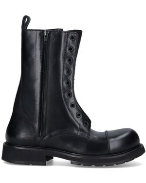 Balenciaga Boots Bull Leather - Black