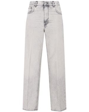 Haikure "Bonnie" Straight Jeans - Gray