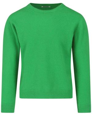 AURALEE Cashmere Blend Jumper - Green