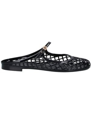 Tory Burch Flat Shoes "Mellow Mary Jane" - Black