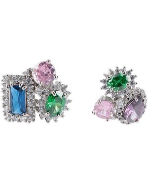 Maison Margiela Earrings Crystals - Blue
