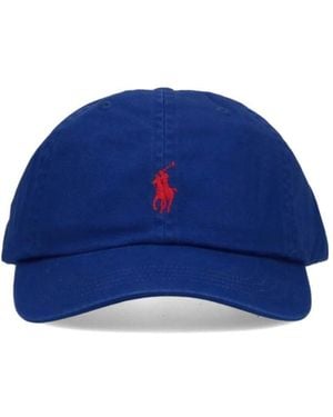Polo Ralph Lauren Baseball Cap Logo - Blue