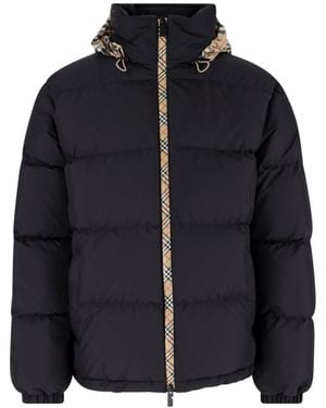 Burberry Down Jacket “Ambleside” - Blue