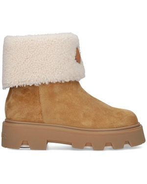 Moncler 'Aurea' Ankle Boots - Natural