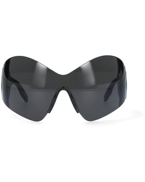 Balenciaga Occhiali Da Sole "Mask Butterfly" - Grigio
