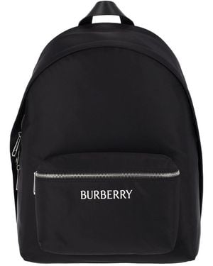 Burberry Zaino Logo - Nero