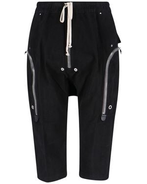 Rick Owens 'Bauhaus' Cargo Pants - Black