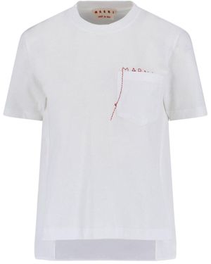 Marni Logo T-Shirt - White