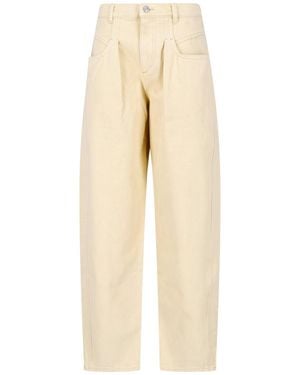 Isabel Marant Joggers "Lisha" - Natural