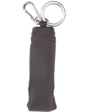 Lemaire Padded Keychain - White