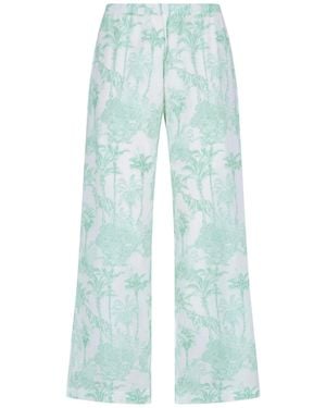 MC2 Saint Barth Straight Pants - Blue